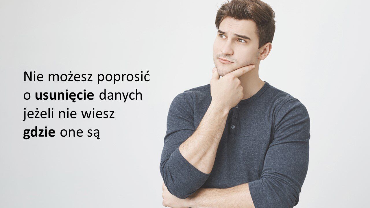 Musisz wiedzieć gdzie są Twoje dane
